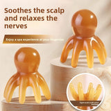 Resin Octopus Head Massage Comb Health & Wellness product image 3
