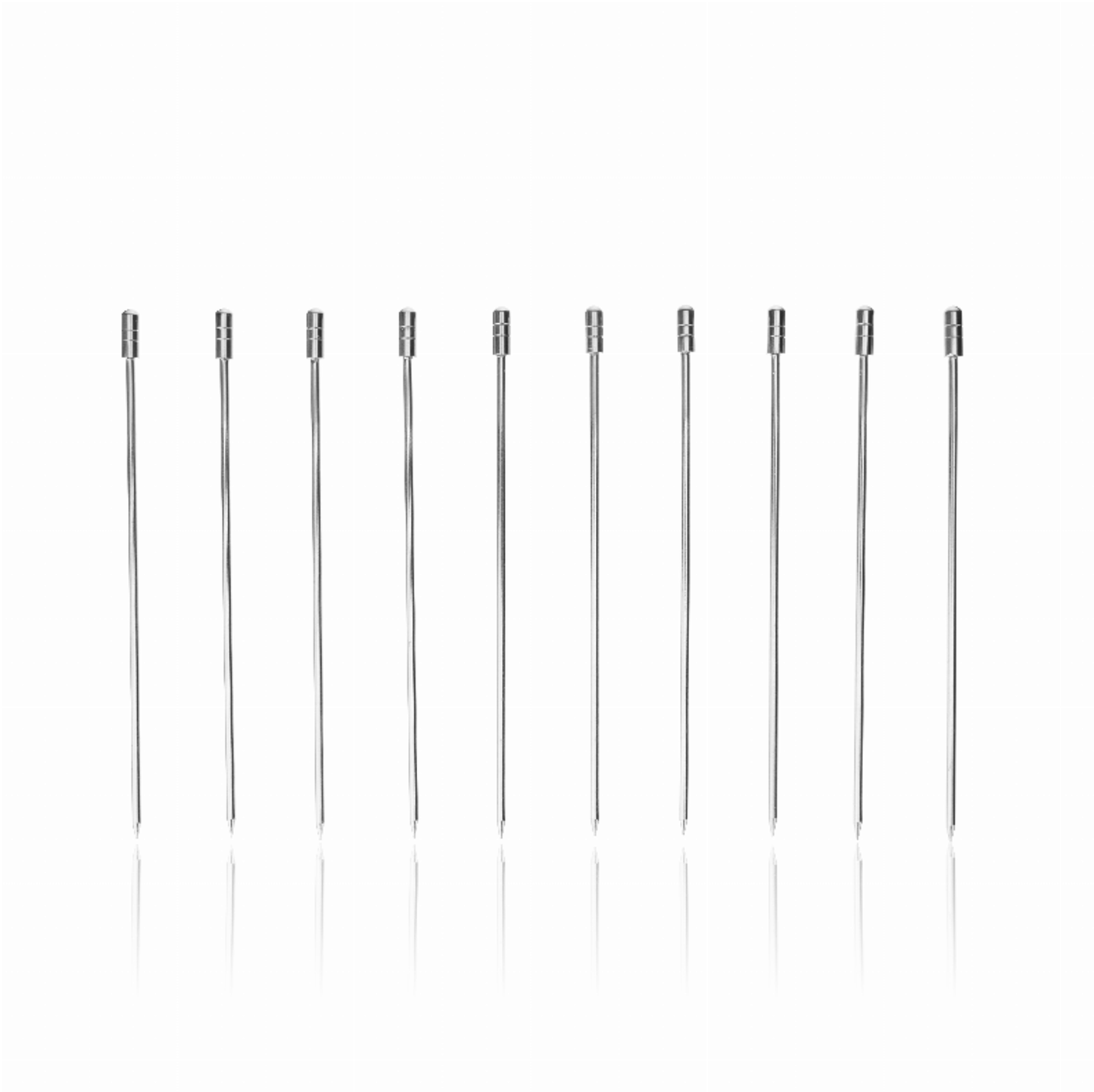 True Stainless Steel Cocktail Picks, Set of 10