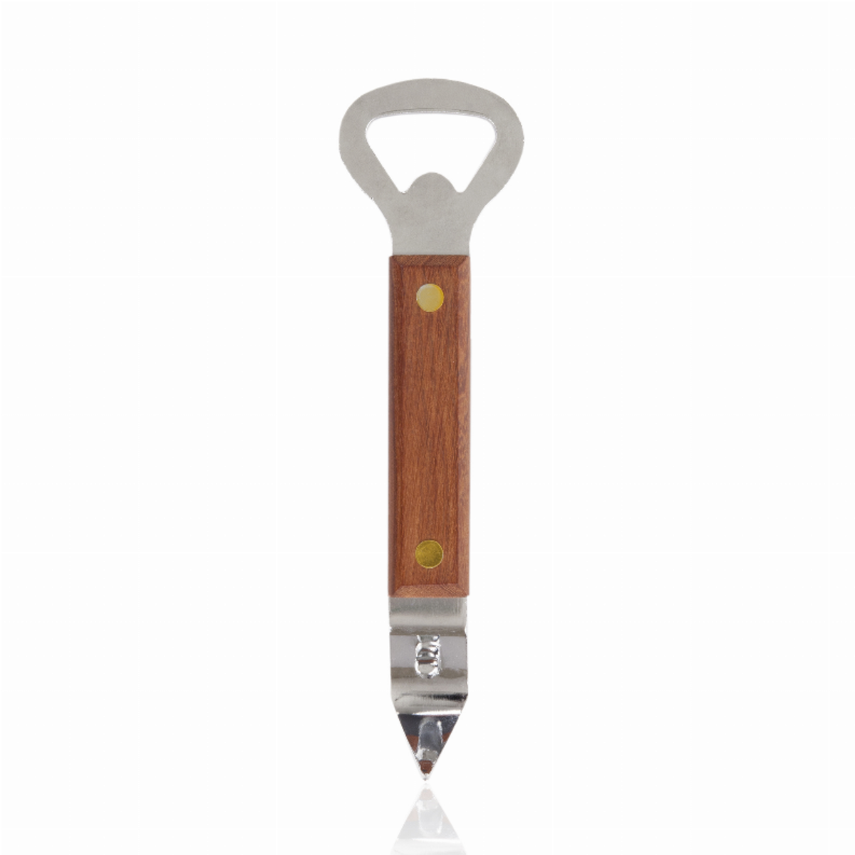 Church Key Wood Handle Bottle Opener