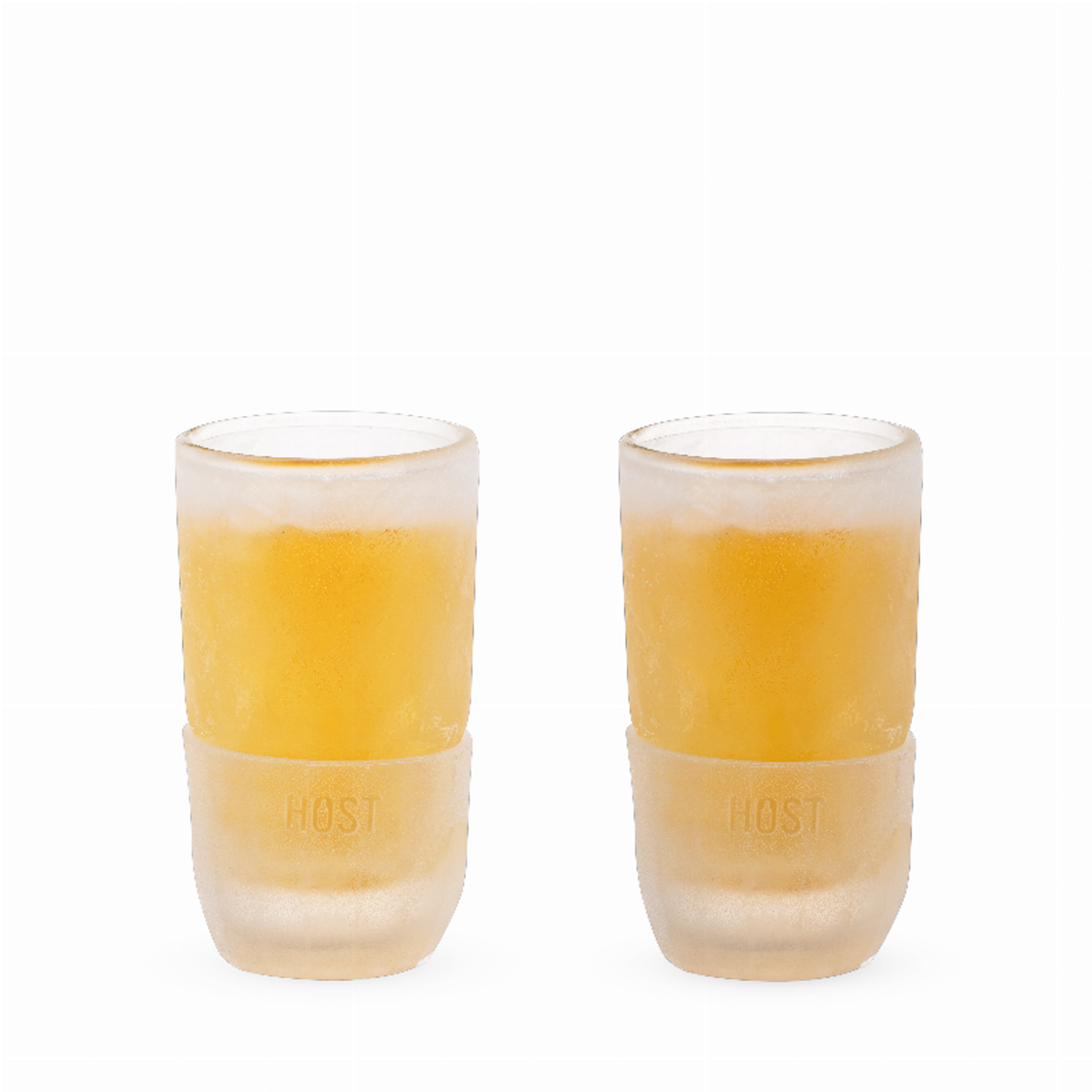 Glass Freeze Shot Glass Set of Two by Host