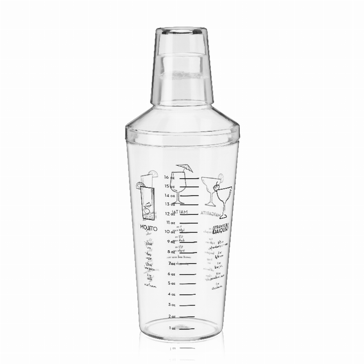 Maraca Plastic Recipe Shaker by True