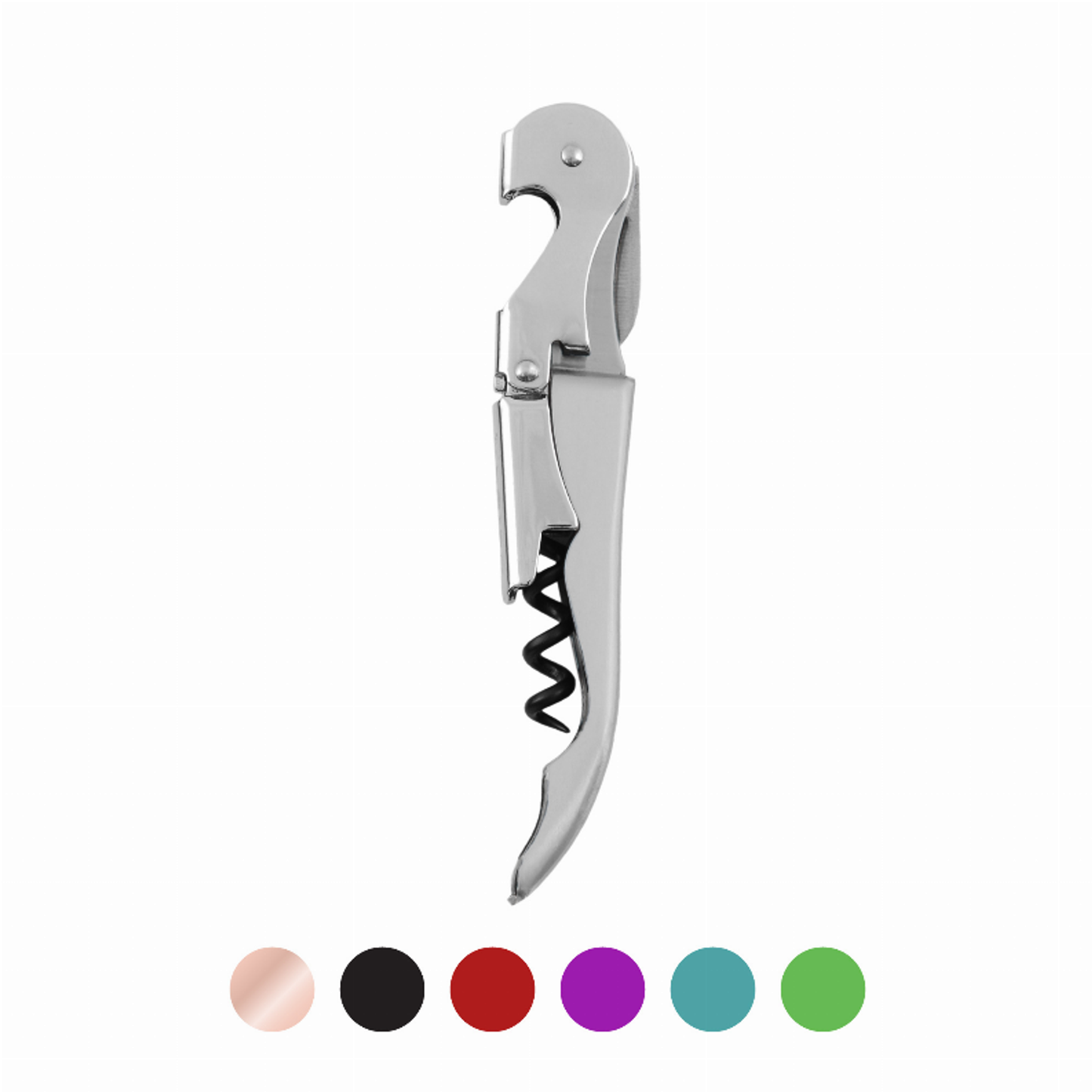 Stainless Steel Truetap Double-Hinged Corkscrew by True