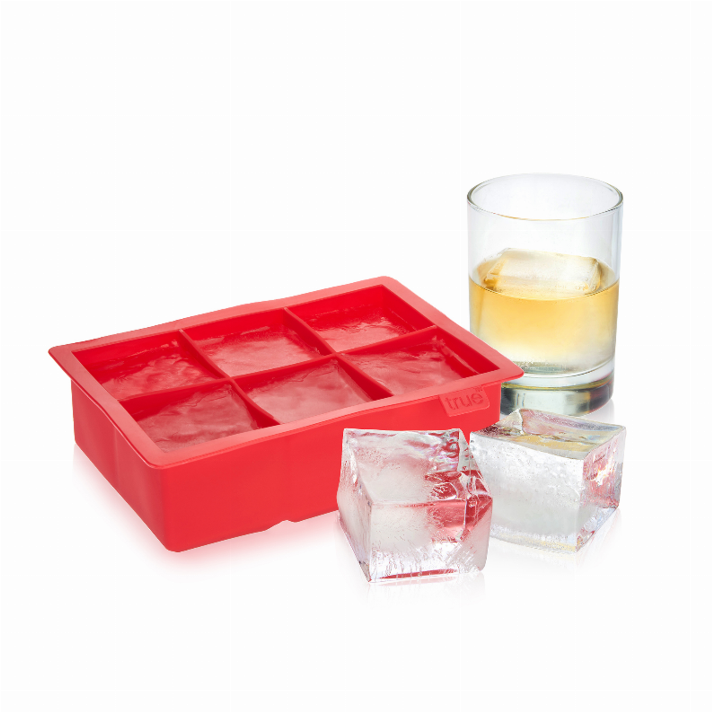 Colossal Ice Cube Tray, Red