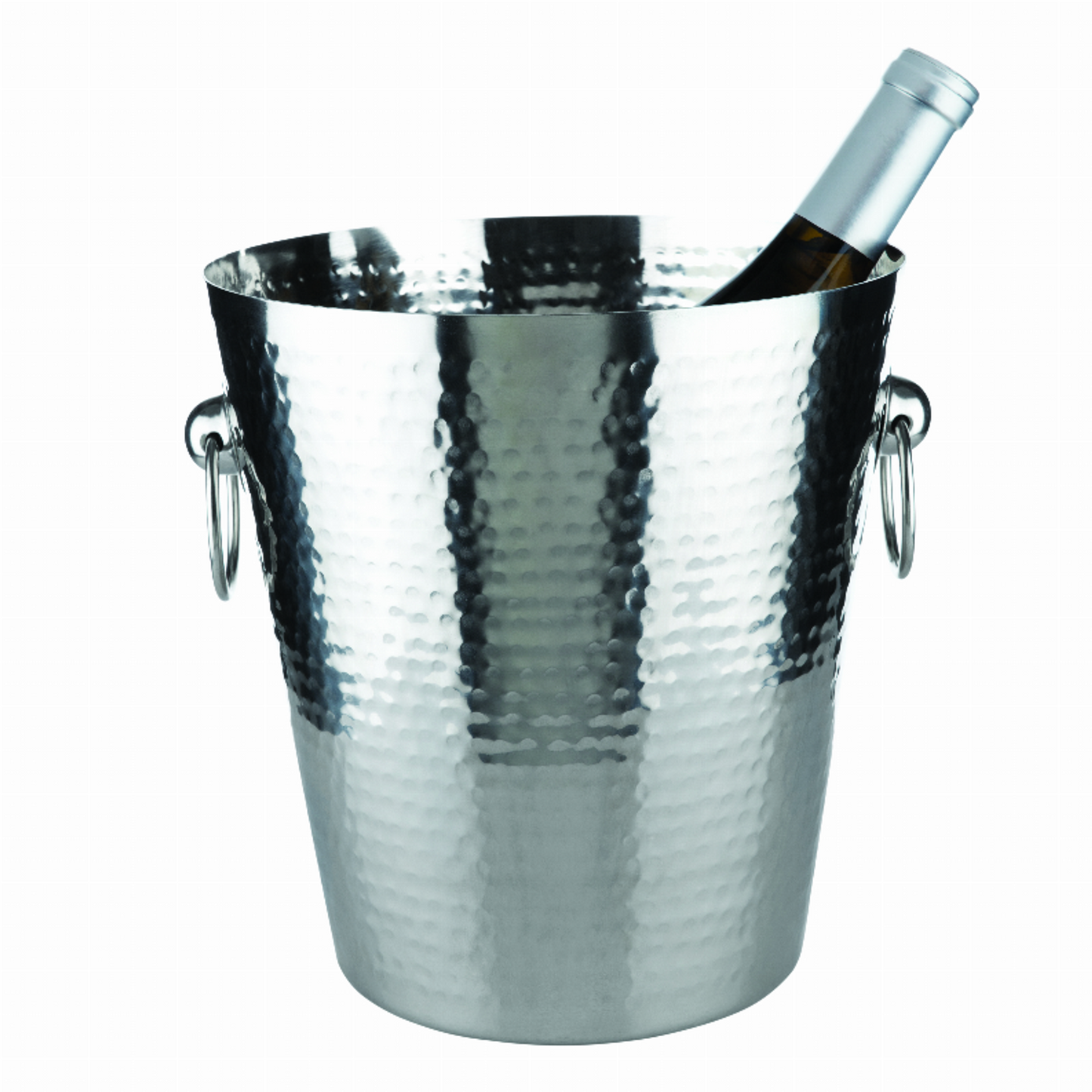 Hammered Metal Ice Bucket by Viski