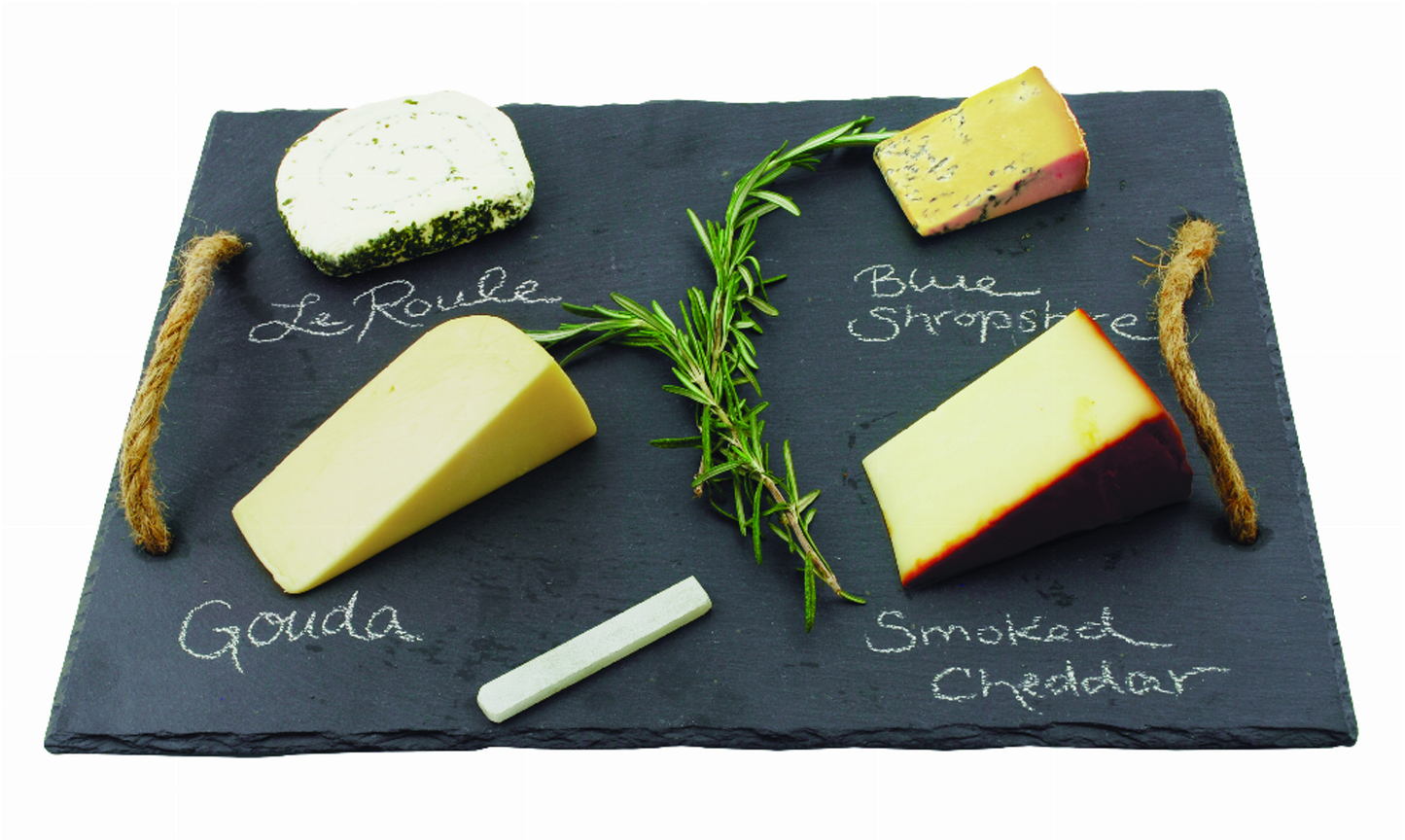 Vintage & Vine Slate Cheese Board by Twine