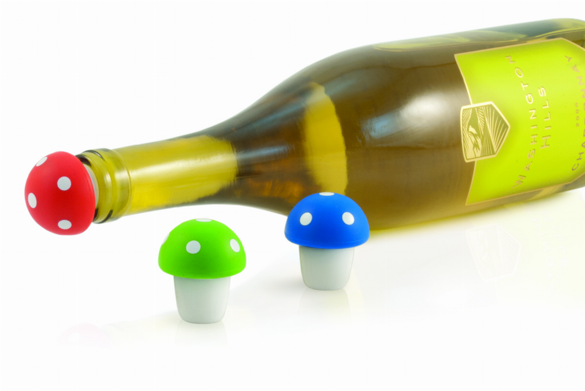 Toadstool Bottle Stoppers by Truezoo