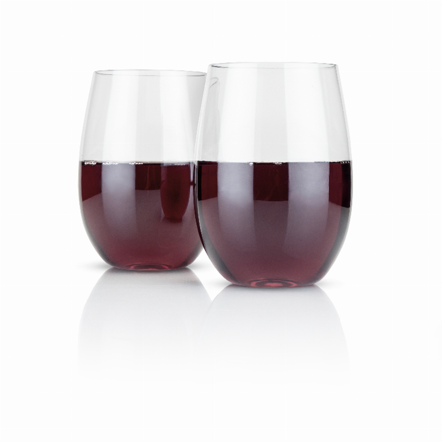 Flexi Stemless Wine Glasses by True, Set of 2