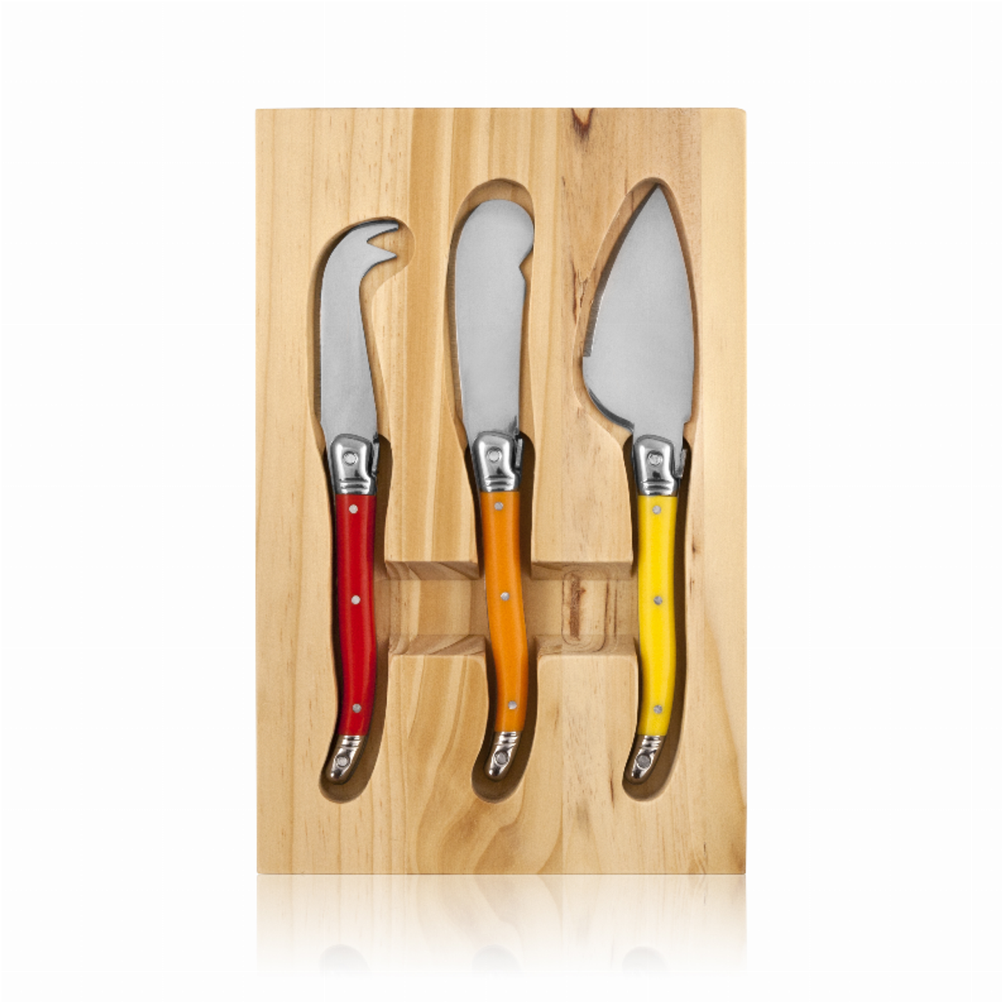 Sunnyside Cheese Knives and Cutting Board by True
