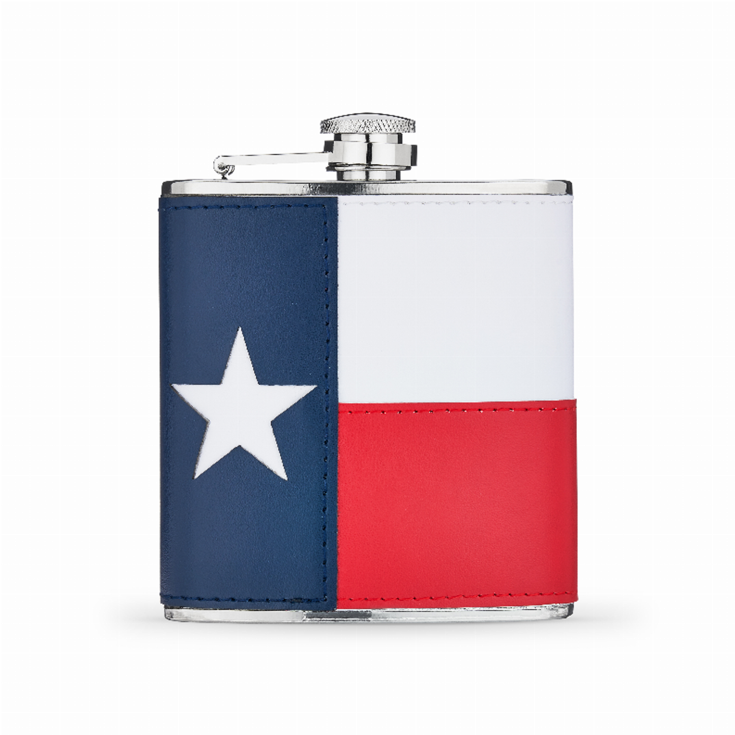 Texas Flag Stainless Steel Flask, 6 oz