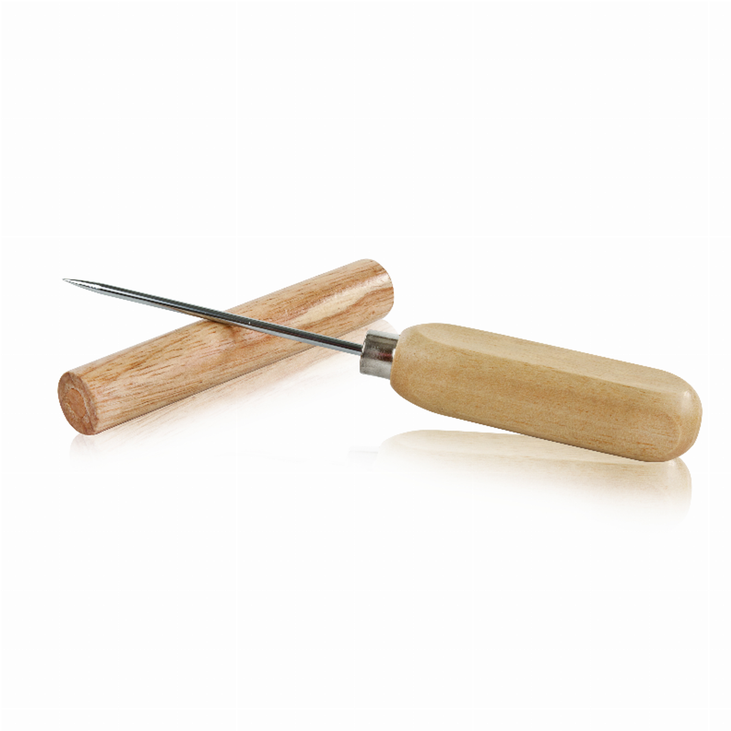 Spike Wood Ice Pick with Sheath
