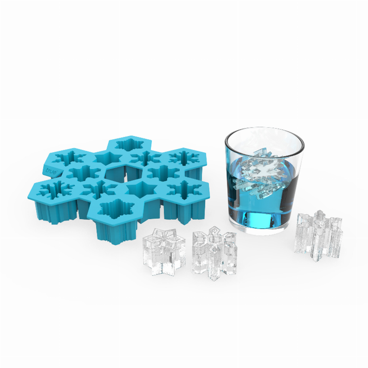 Snowflake Silicone Ice Cube Tray by Truezoo