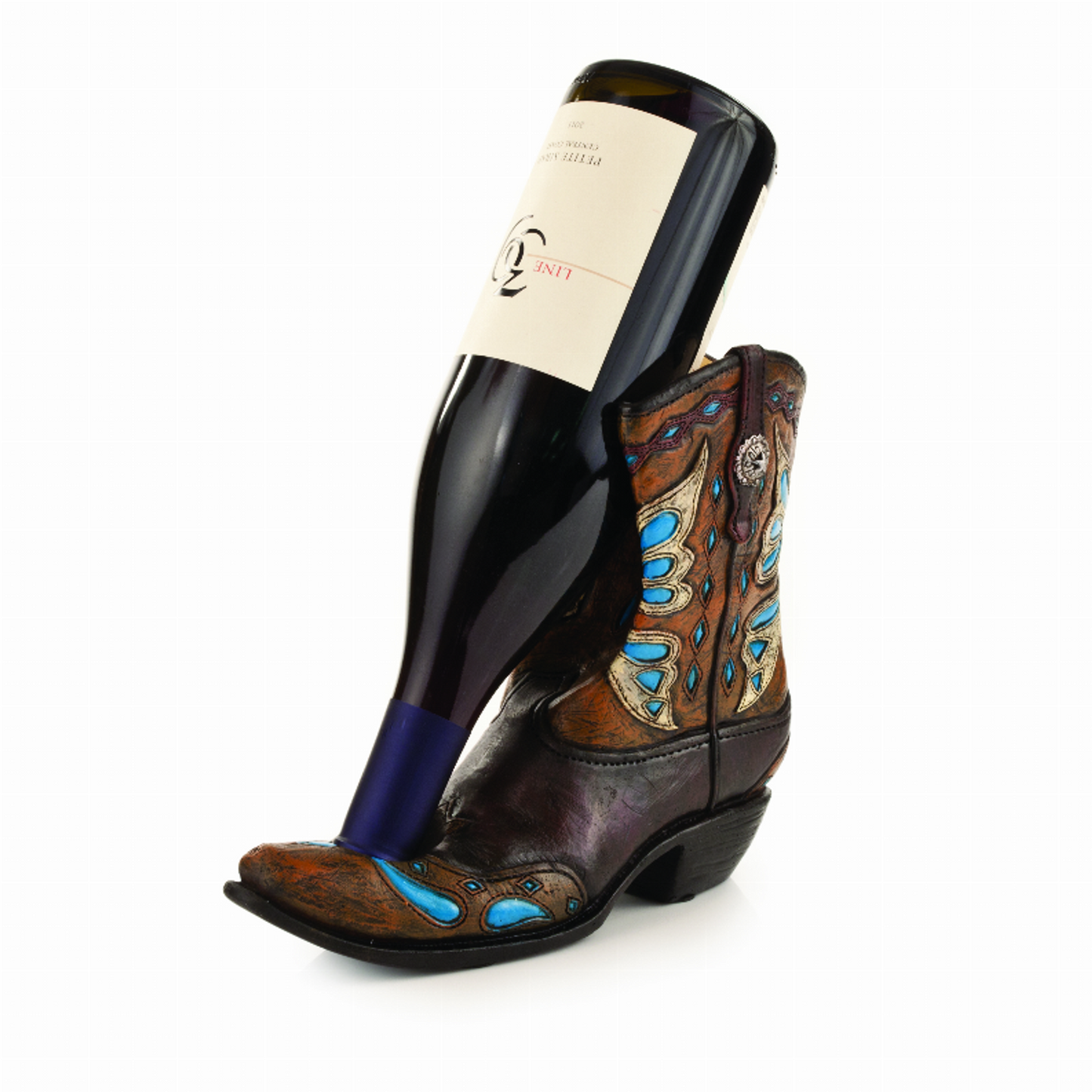 Ride On Cowboy Boot Wine Bottle Holder by Foster & Rye