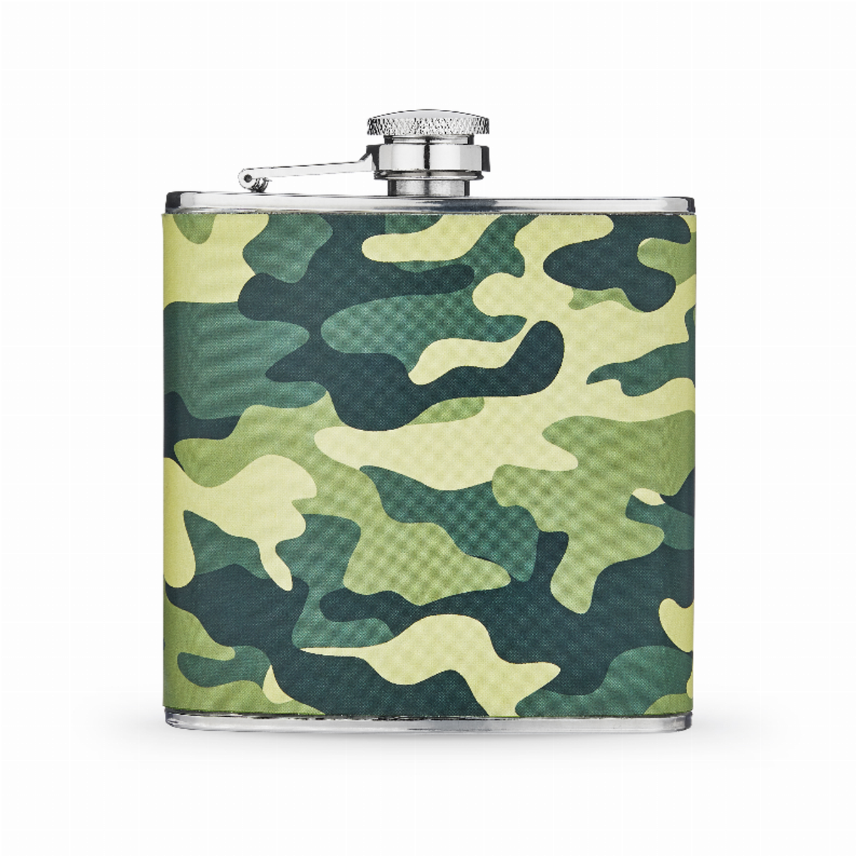 Camouflage Flask by Foster & Rye, 6 oz
