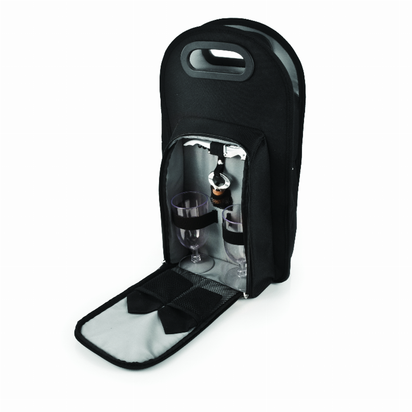 Onyx Metro Insulated 2-Bottle Wine Tote