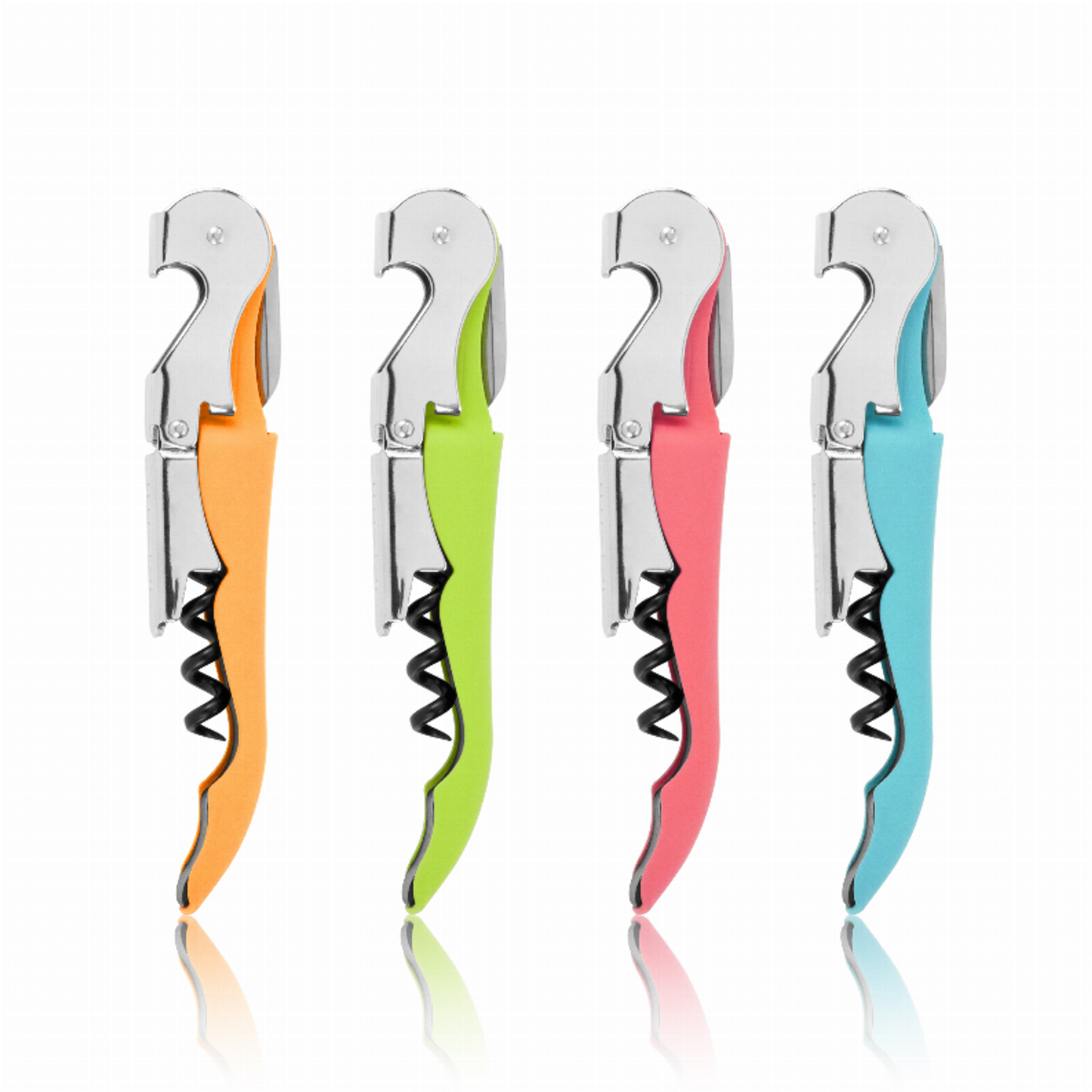 Truetap Soft-Touch Double-Hinged Corkscrew by True
