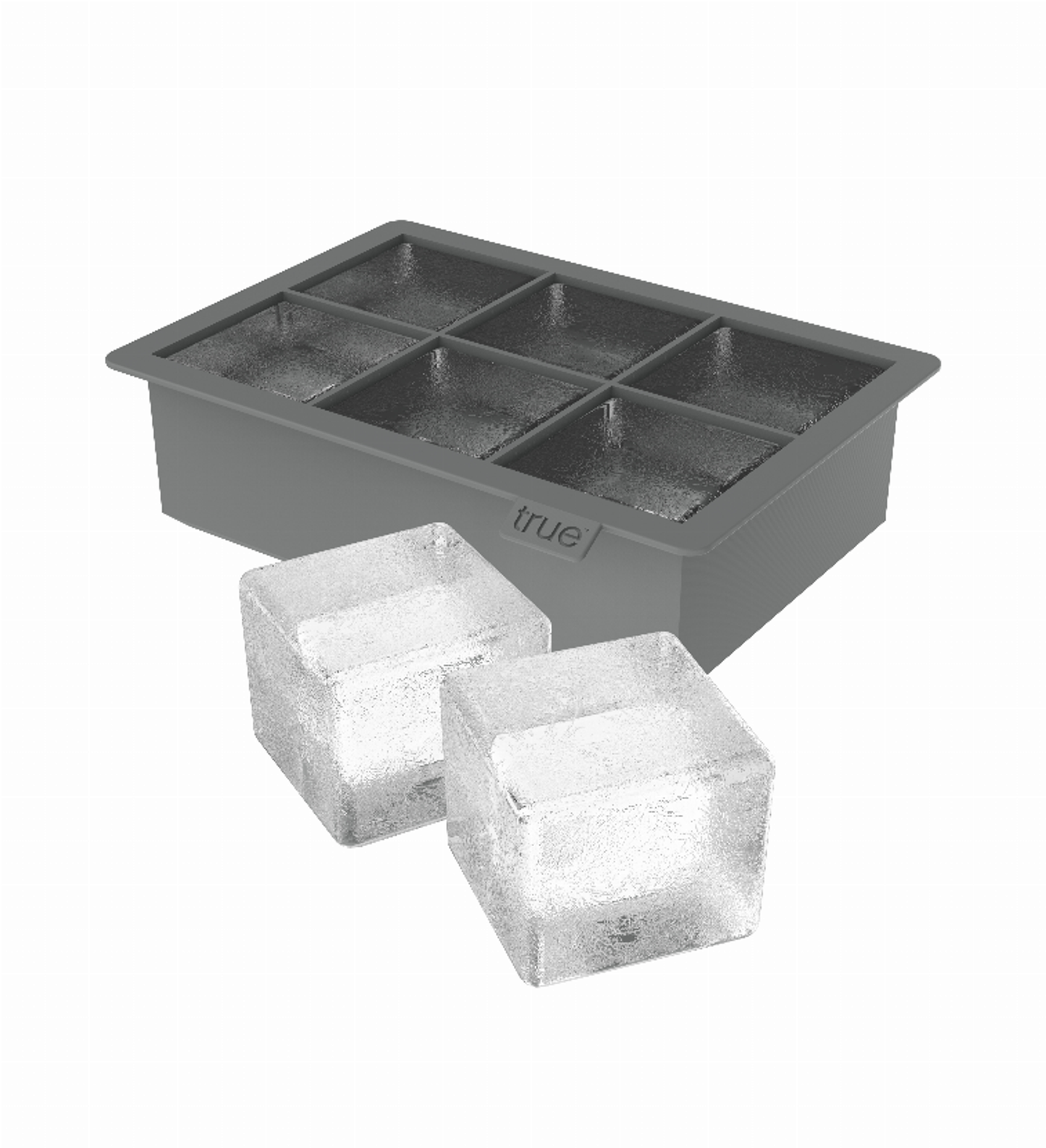 Colossal Ice Cube Tray, Grey