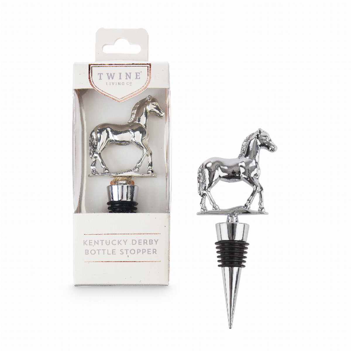 Derby Horse Bottle Stopper by Twine