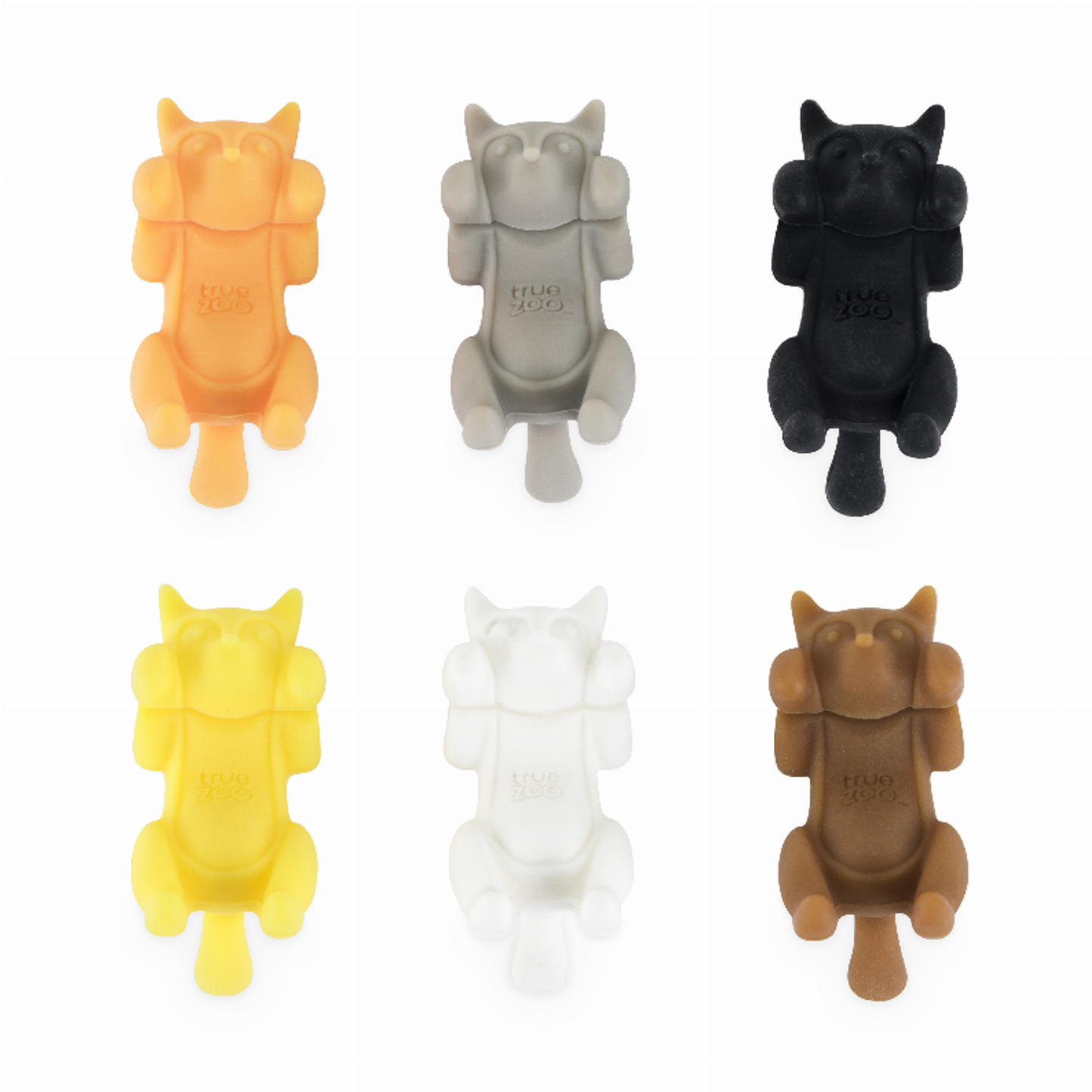 Paws Off Cat Glass Markers by Truezoo, Set of 6