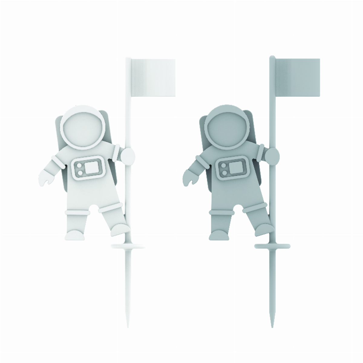 Lunar Landing Snack Picks by Truezoo