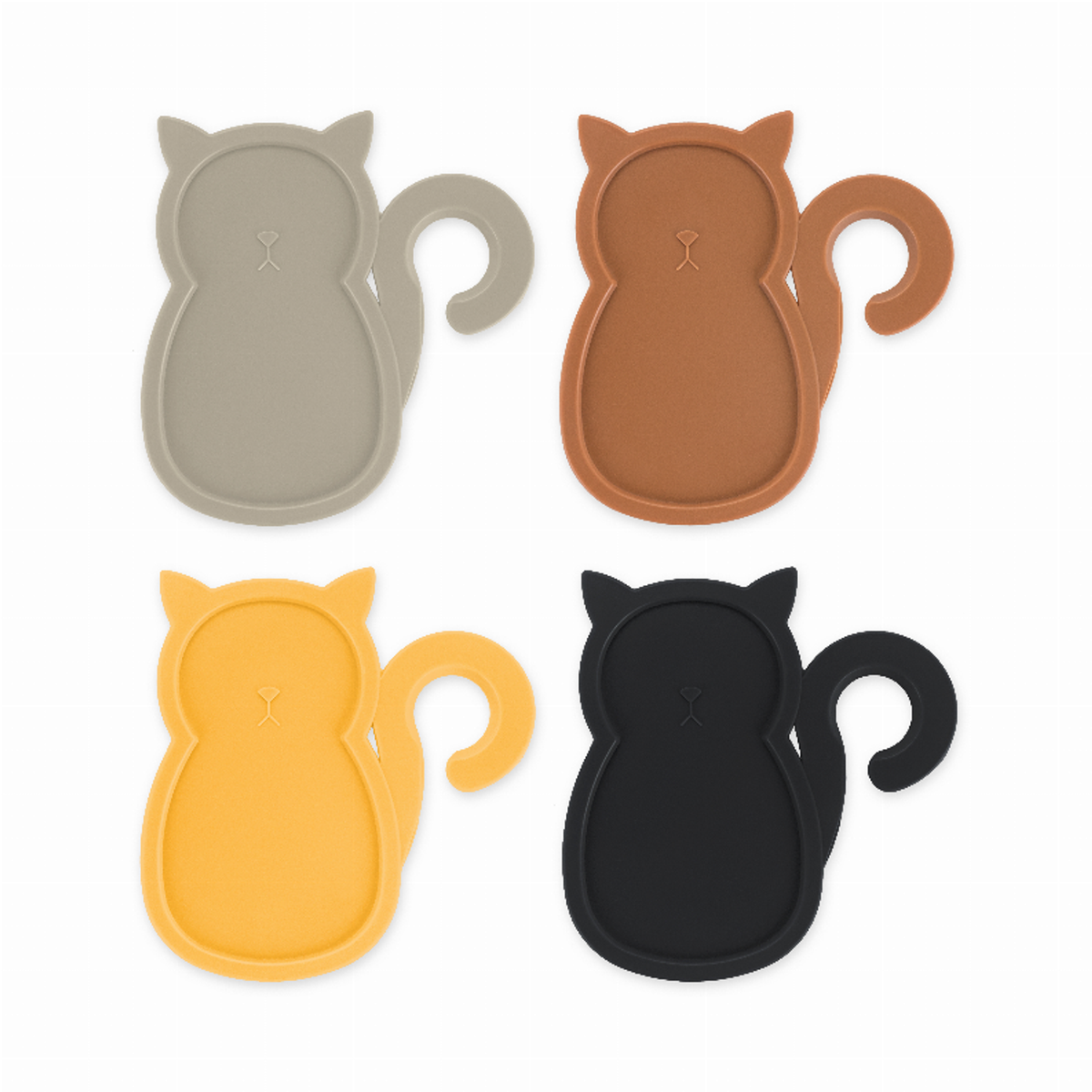 Cat Party Plates by Truezoo, Set of 4
