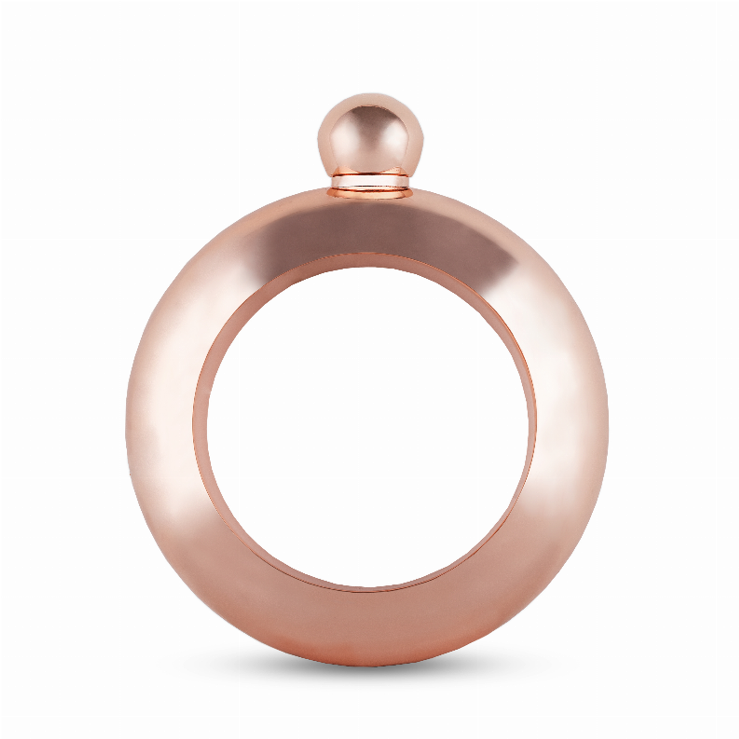 Charade Rose Gold Bracelet Flask by Blush, 4 oz