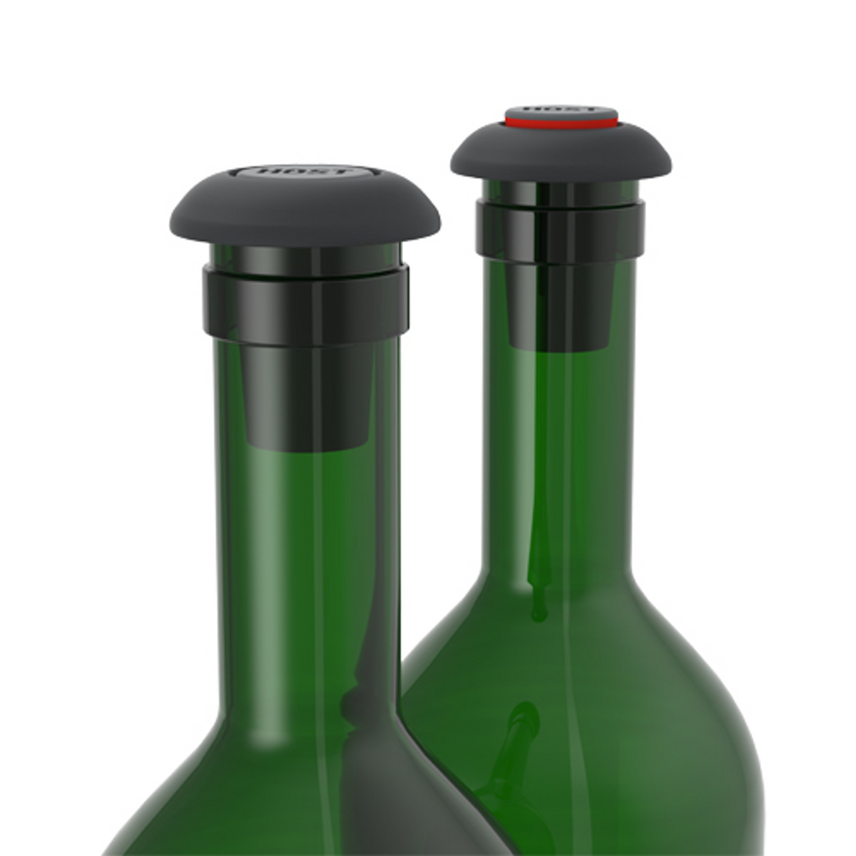 Airlock Extra Wine Stoppers by Host, Set of 2