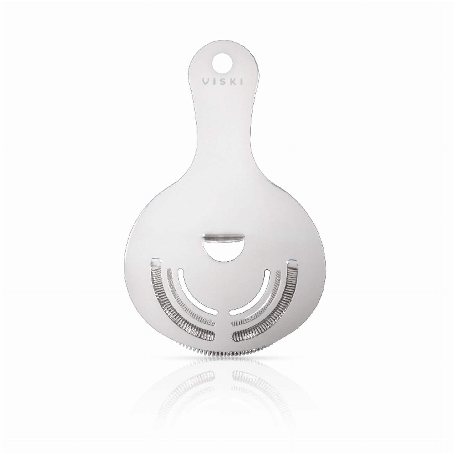 Viski Stainless Steel Hawthorne Strainer