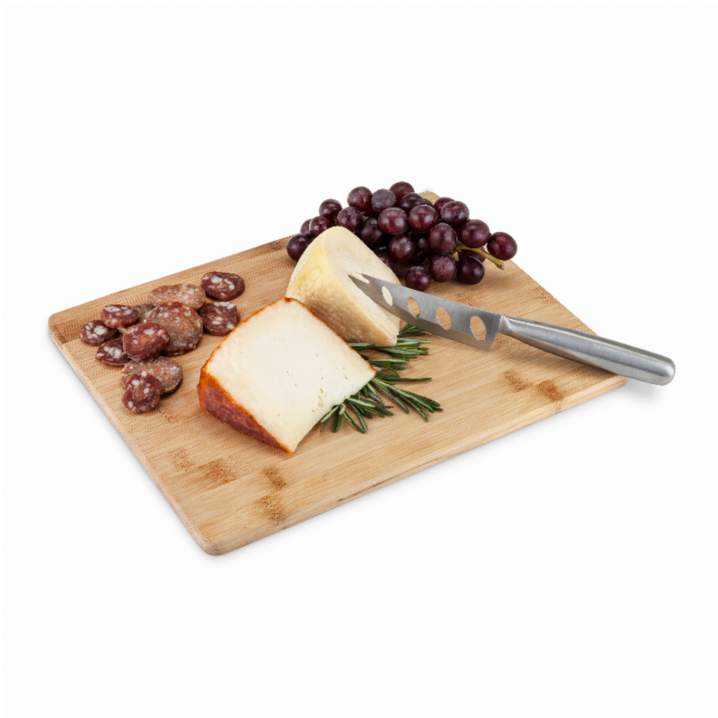 True Appetize Bamboo Cheese Board and Knife Set