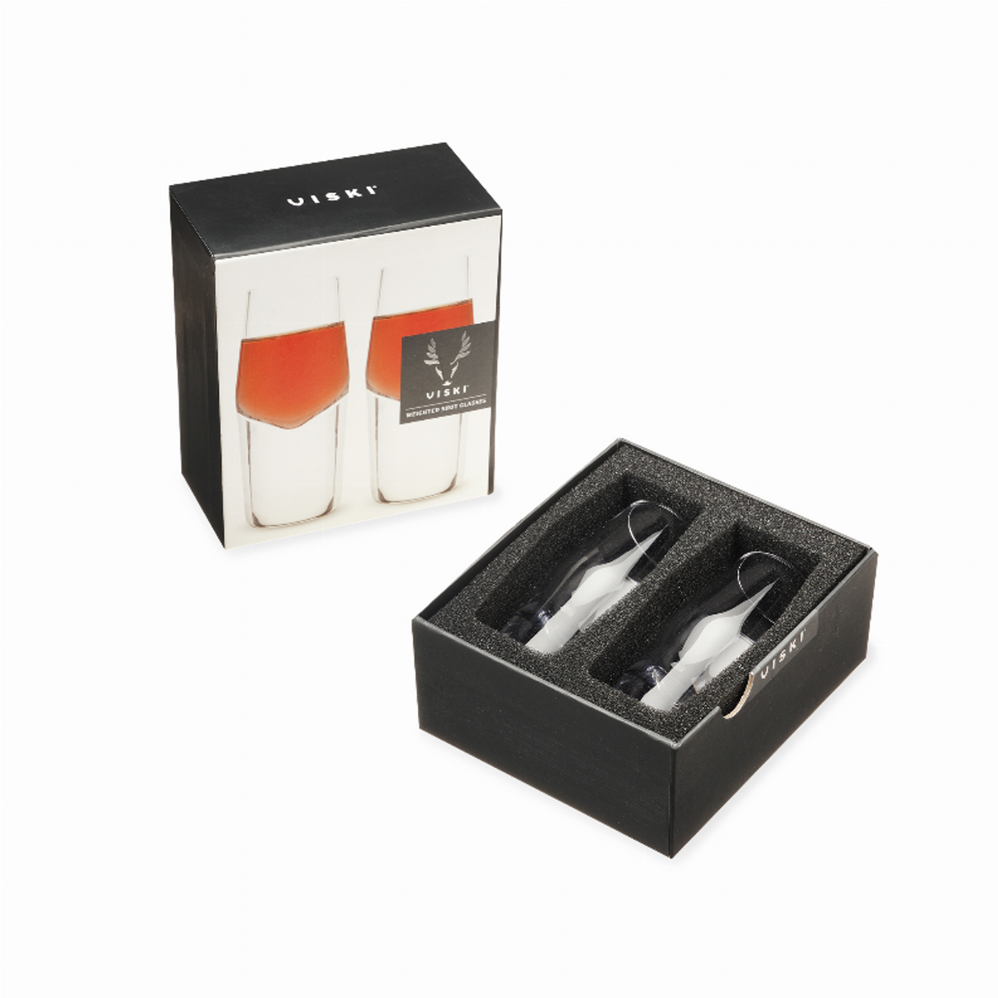 Crystal Heavyweight Shot Glasses by Viski