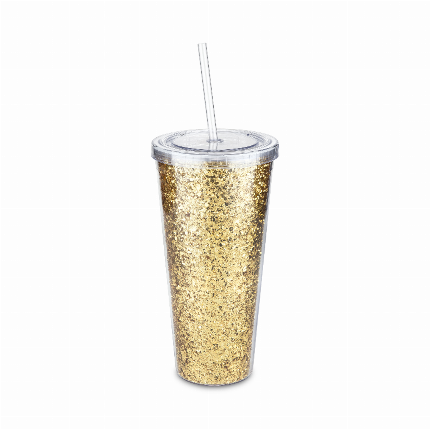 Glam Double-Walled Glitter Tumbler by Blush, 24 oz