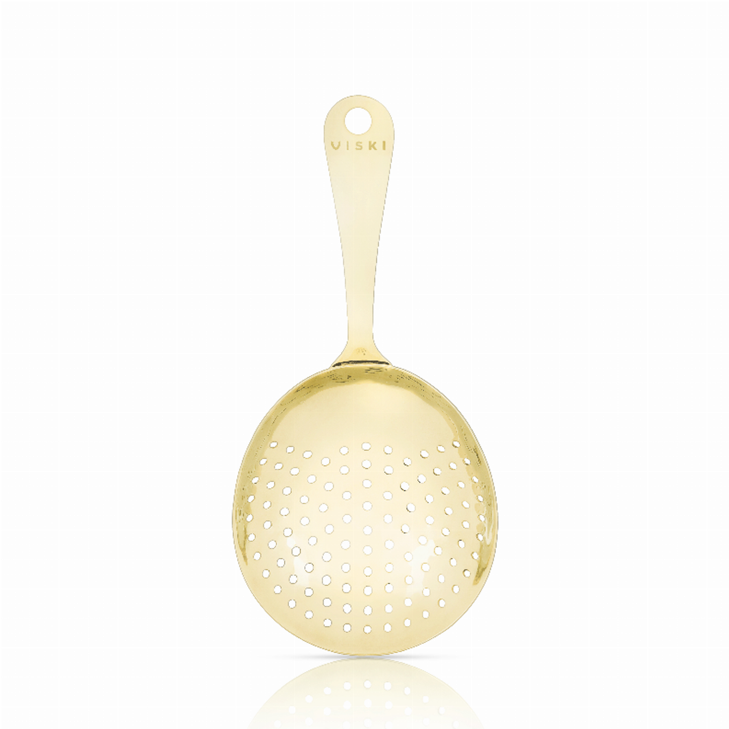 Viski Gold Julep Strainer