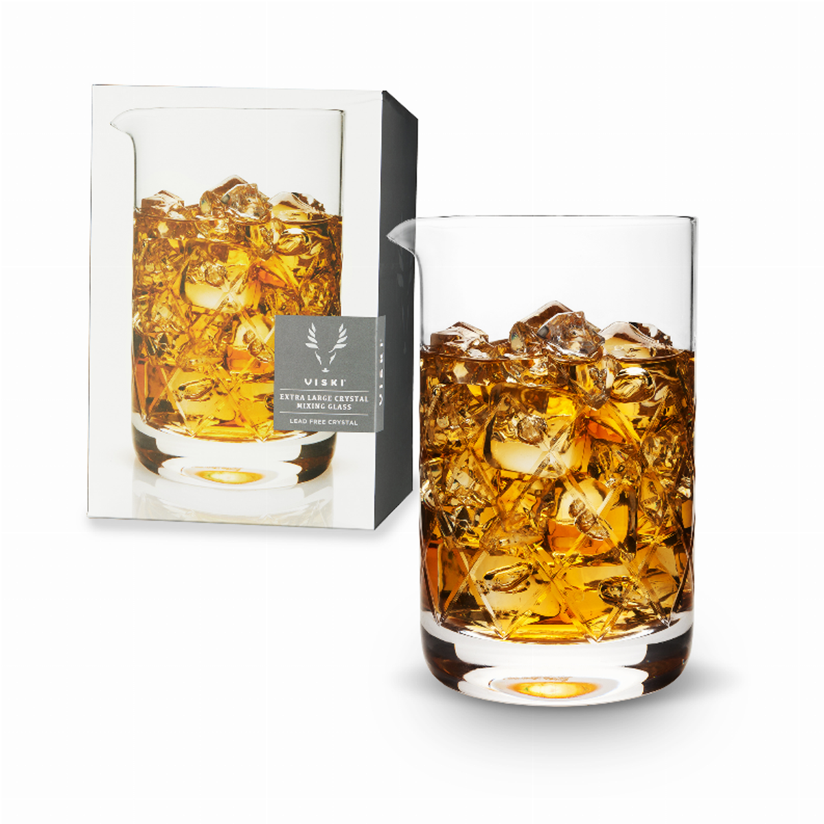 Extra Large Crystal Mixing Glass by Viski