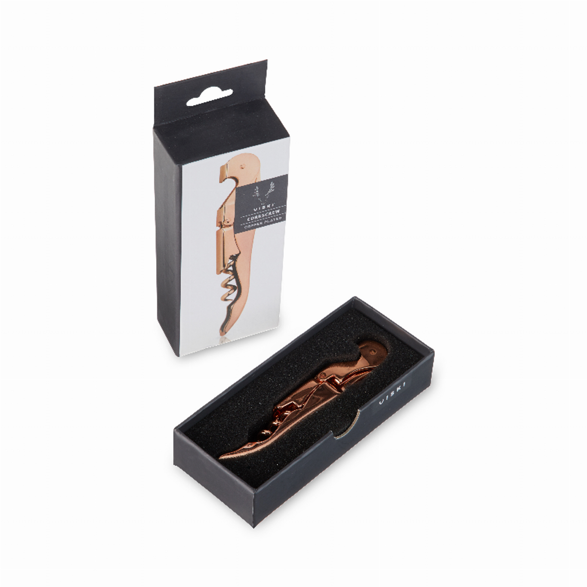 Copper Signature Double-Hinged Corkscrew by Viski