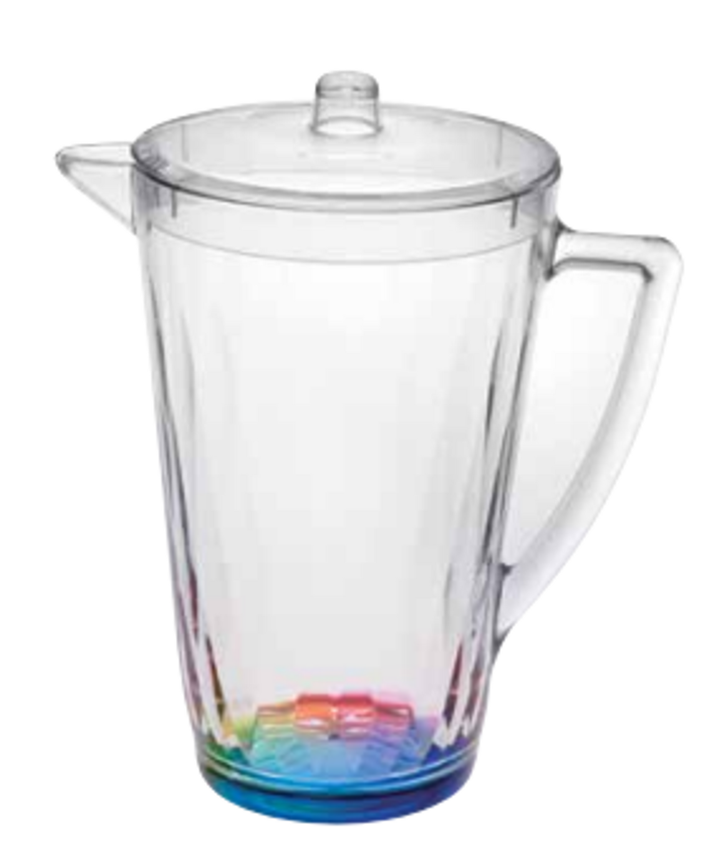 Acrylic Rainbow Diamond Pitcher, 2.5 qt