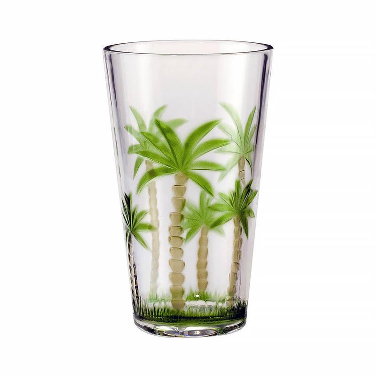 Acrylic Palm Tree Hi-Ball Tumblers, 20 oz - Set of 4