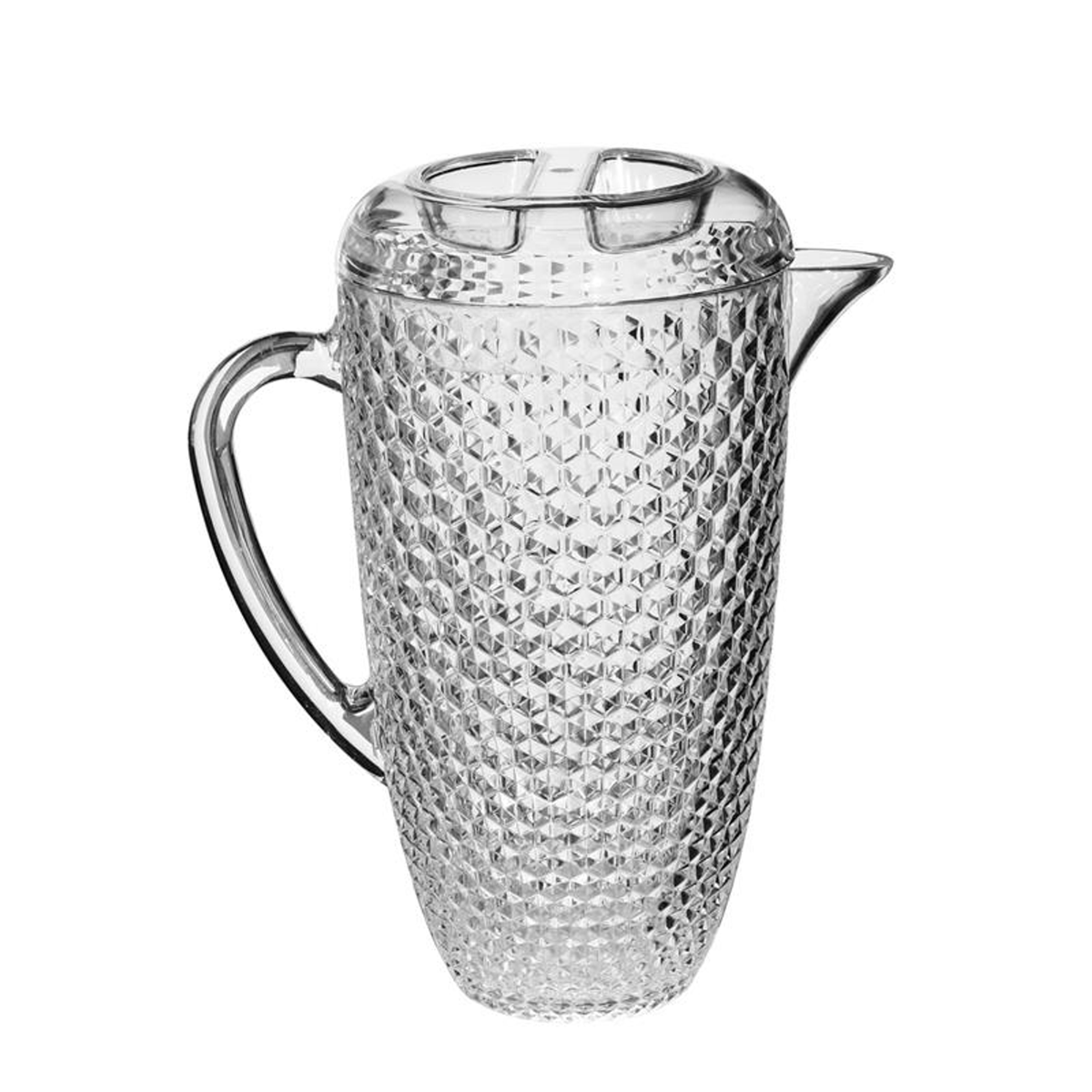 Acrylic Diamond-Cut Pitcher 2.5 qt