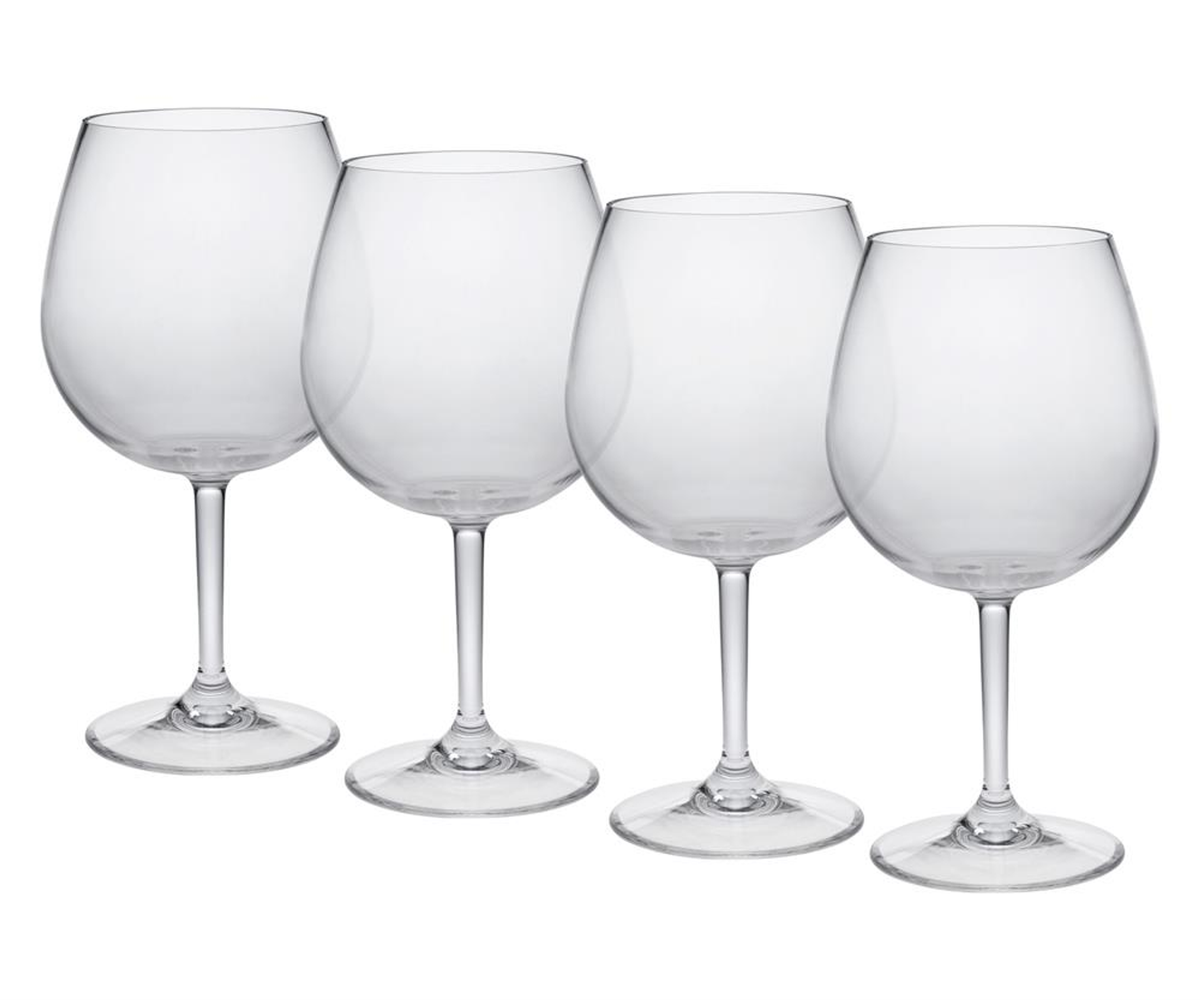 Tritan Wine Glasses Set of 4