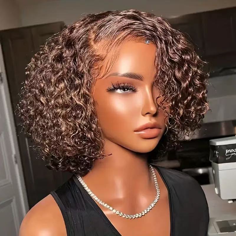 Women Short Curly Synthetic Wig