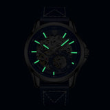 Fully automatic mechanical wristwatch