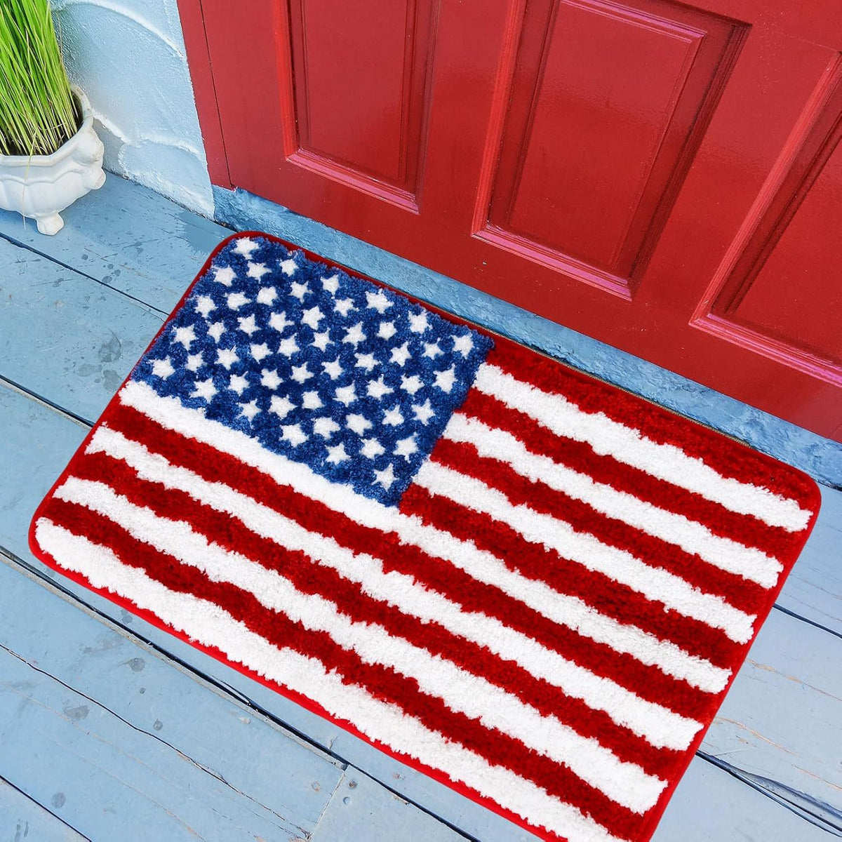 Flocked Anti-Slip Absorbent Doormat