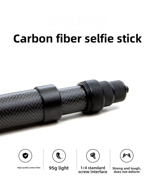 Camera carbon fiber selfie stick