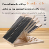 Solid Wood Adjustable Stretching Inclined Board