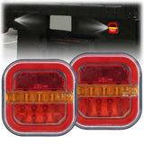 LED Sequential Square Truck Tail Lights