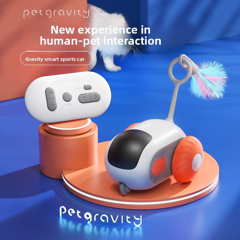 Remote Control Gravity Smart Car Cat Toy