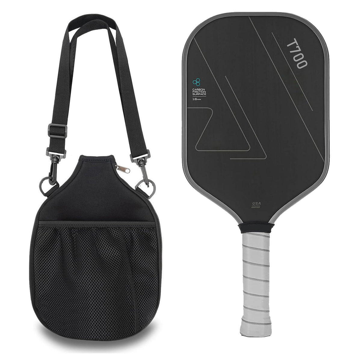 Carbon Fiber Peak Racket Frosted