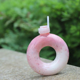 Plastic beverage bottle