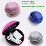 Portable Headphone Storage Organizer Bag