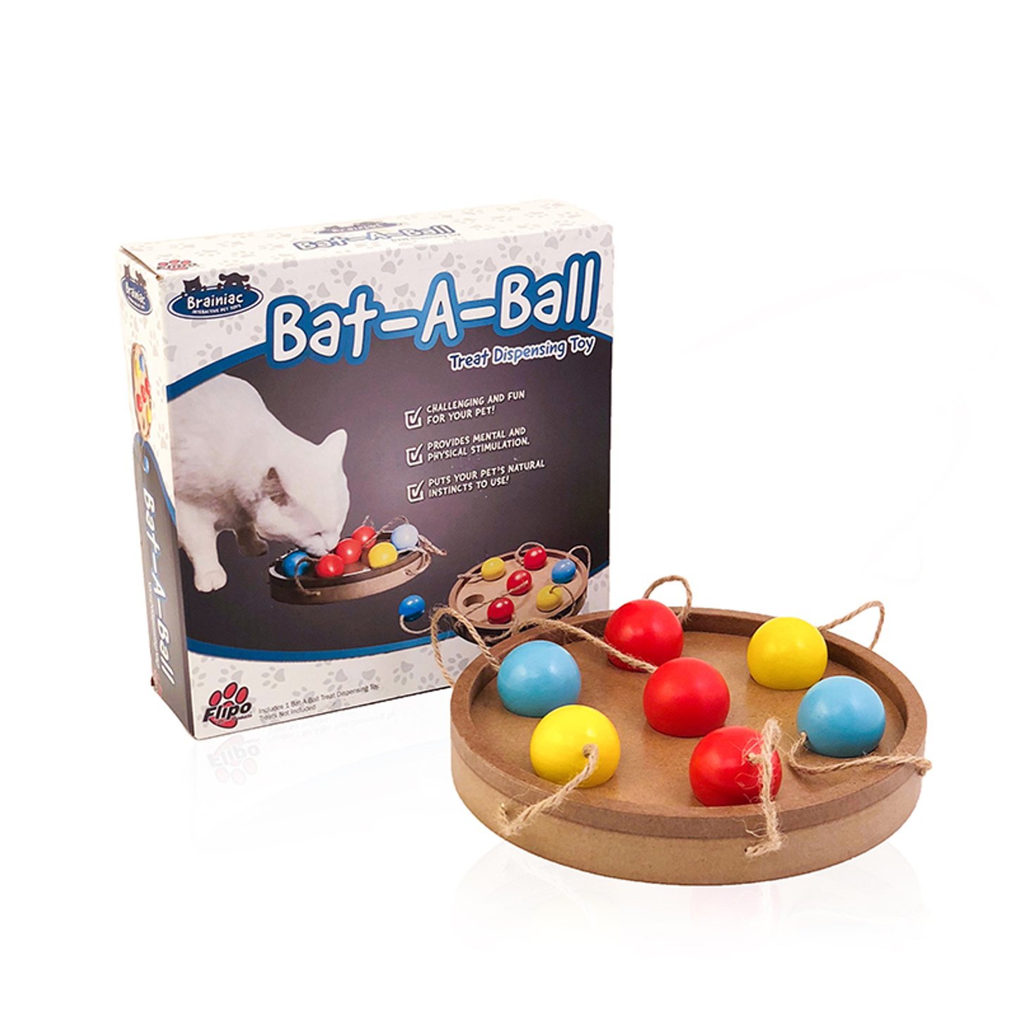 Flipo Brainiac Interactive Pet Toy