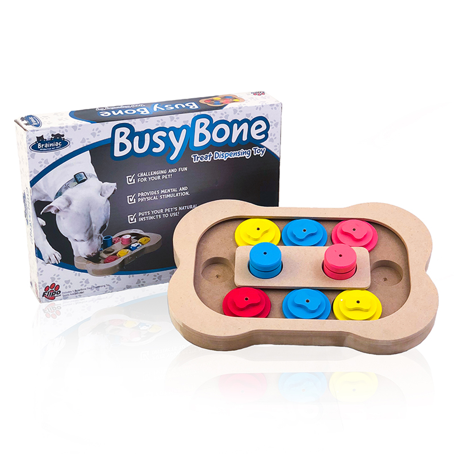 Flipo Brainiac Interactive Pet Toy