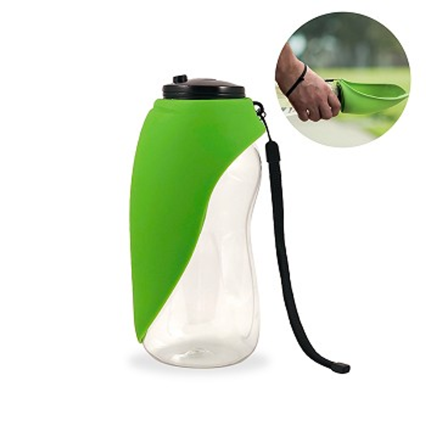 Flipo Fold-A-Bowl Portable Pet Water Bottle and Bowl